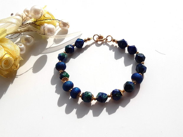 Bratara lapis lazuli