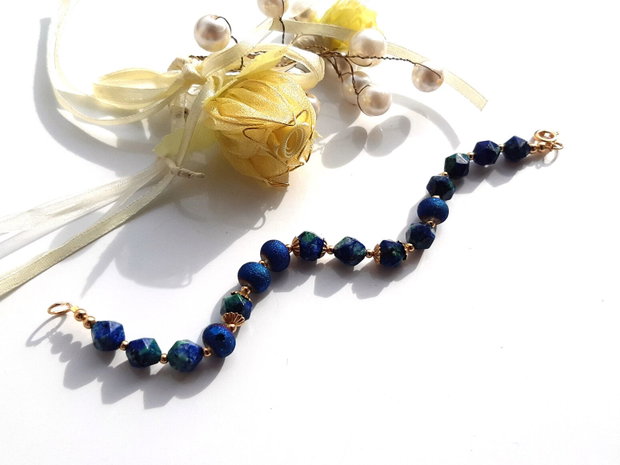 Bratara lapis lazuli