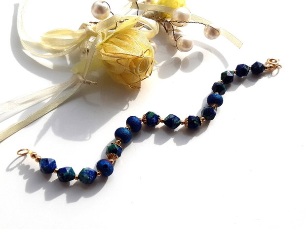 Bratara lapis lazuli