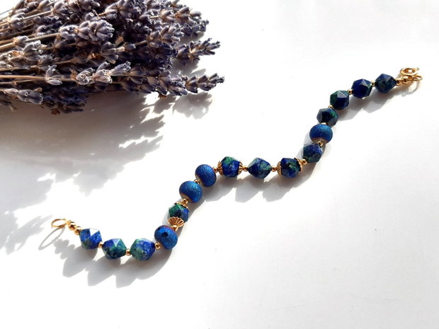 Bratara lapis lazuli