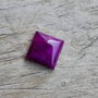 Cabochon agata, 16x16 mm