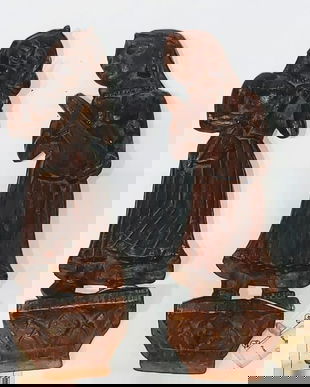 Statuete lemn cu tematica muzicala