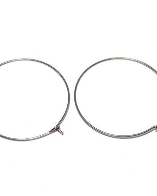 Tortite cercei din otel inoxidabil, 40 mm