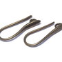 Tortite cercei din alama, bronz, 20.5x8.5 mm