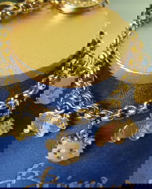 SPLENDIDA BRATARA CU CHARMURI ORIGINALA AGATHA PARIS SEMNATA