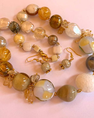 HONEY AND MILK-murano,citrin