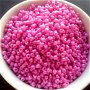 Margele nisip roz perlat  2 mm 100 g.