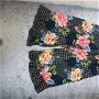 Culottes-pantalon cu flori