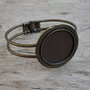 Baza bratara bronz, int 30.mm