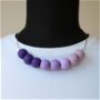 Colier Double Wear-Wear it 2 Ways! Colectia CANDY/violet, lila