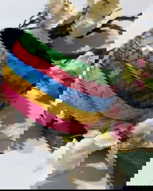 Bratari ameridiene din lemn pictat