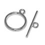Inchizatoare toggle, platina, 15 mm