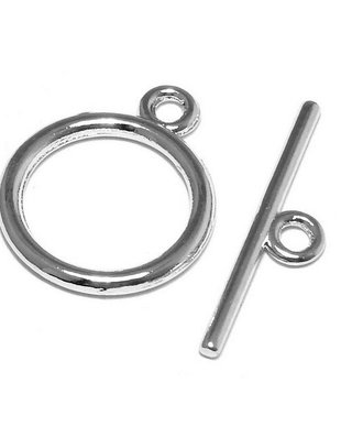 Inchizatoare toggle, platina, 15 mm