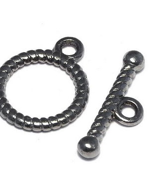 Inchizatoare toggle, gunmetal, 16x13 mm
