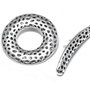 Inchizatoare toggle, argintiu antichizat, 25 mm