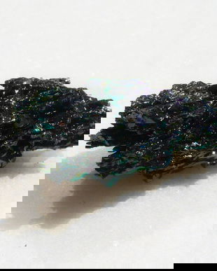 Cristal din carbura de siliciu 1 - Natural Colorful Mineralized Silicon Carbide Stone Ornaments Mineral Crystal - aprox 38x18x15 mm