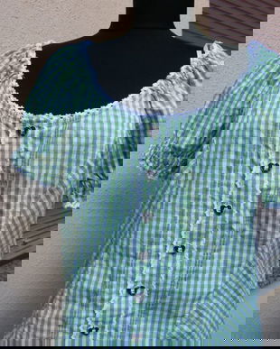 Bluza model rustic cu dantela