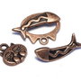Inchizatoare toggle, cupru, 18x15 mm