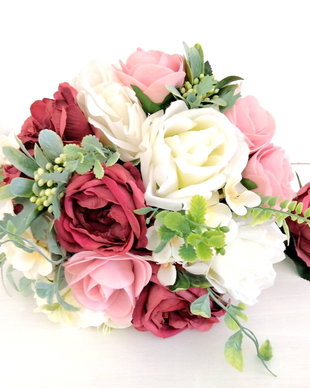Buchet de mireasa cu cocarda mire