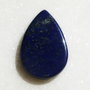 Cabochon lapis lazuli lacrima 2 aprox 28.5x19x4.5 mm (INDIA - lucrat manual)