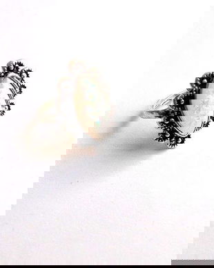 inel argint tibetan 36192