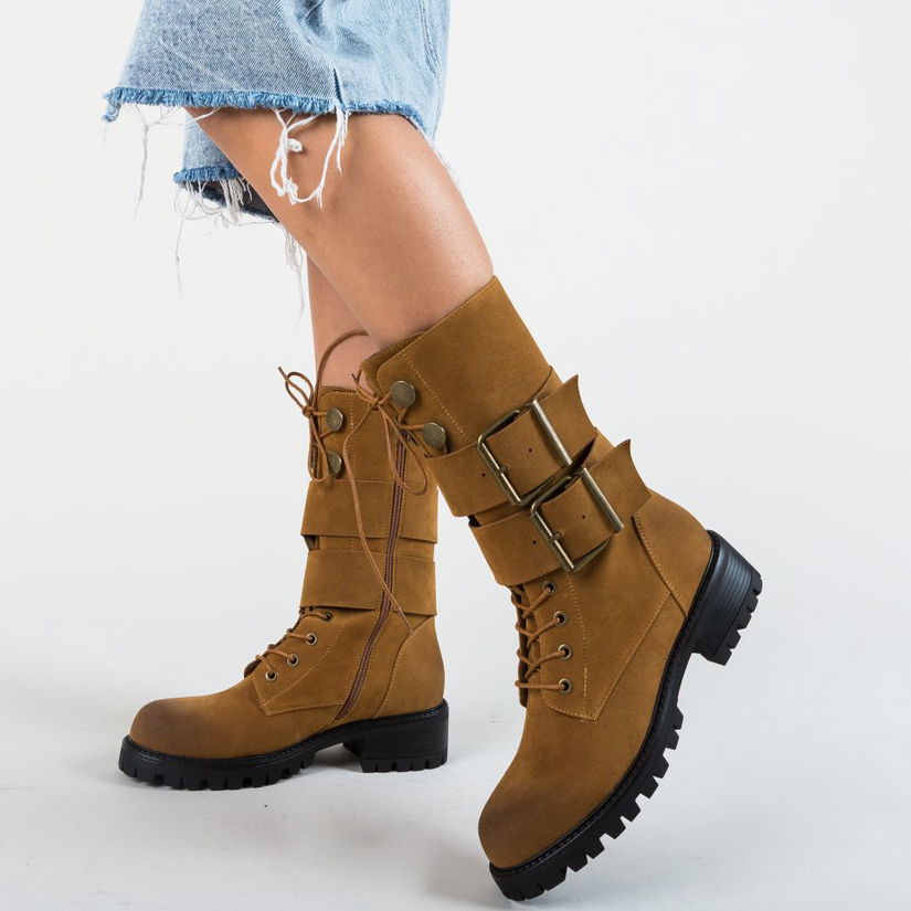 Cizme Burso Camel
