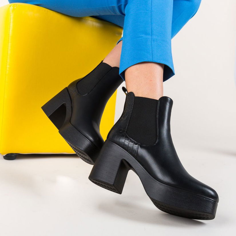 Botine Cafeol Negre
