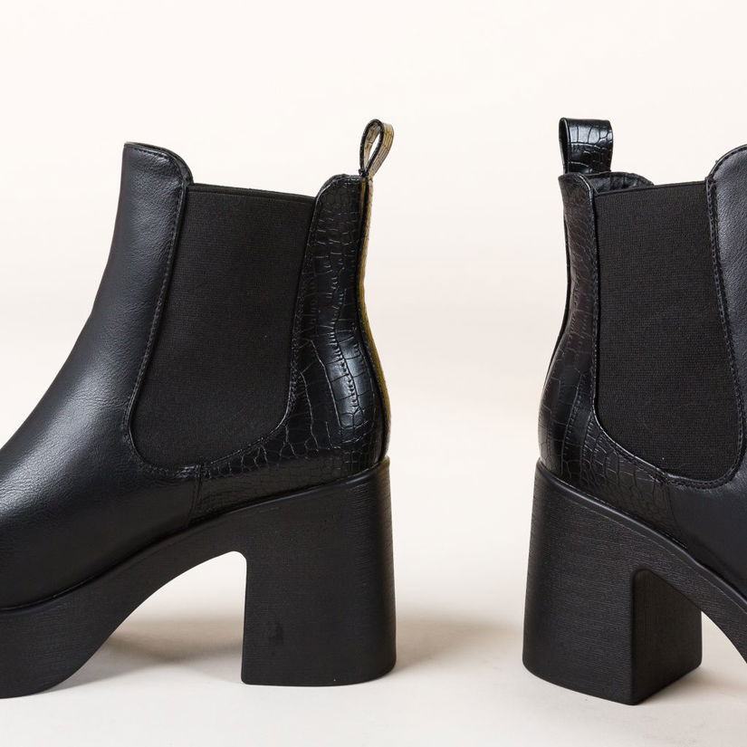 Botine Cafeol Negre