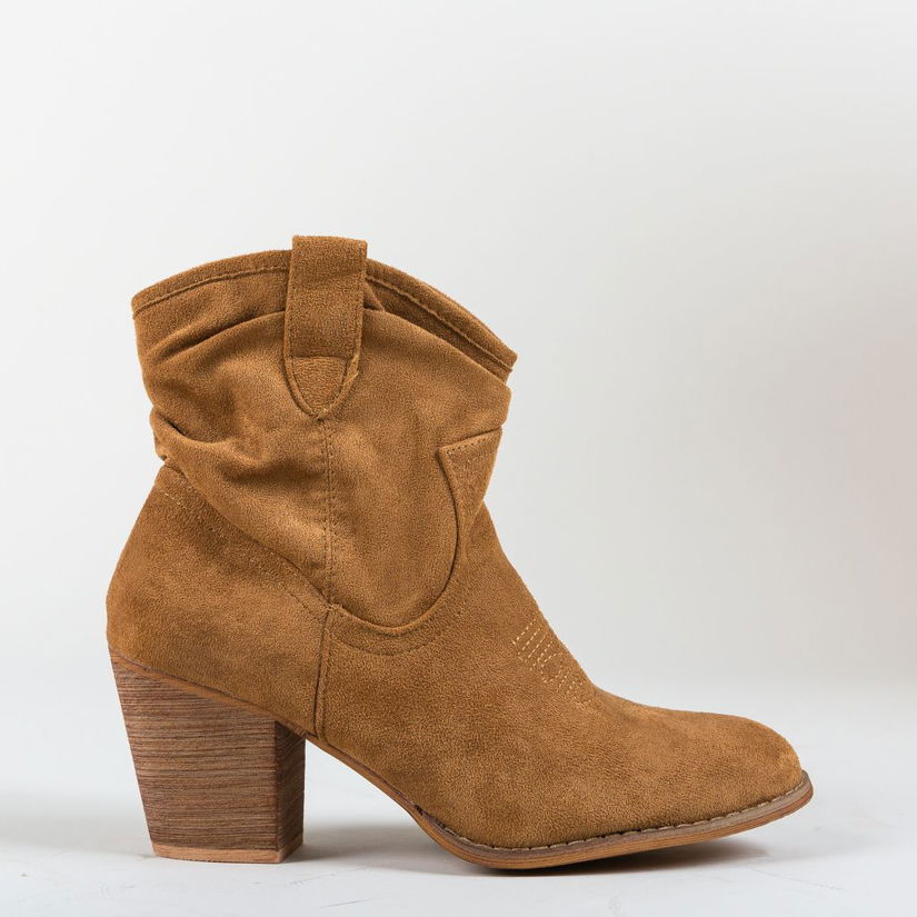 Botine Petty Camel