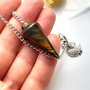Pendul tiger eye