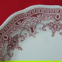 Set 2 farfurii portelan model dantelat
