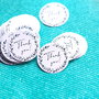 Cartonase/ Etichete thank you - set 20 buc
