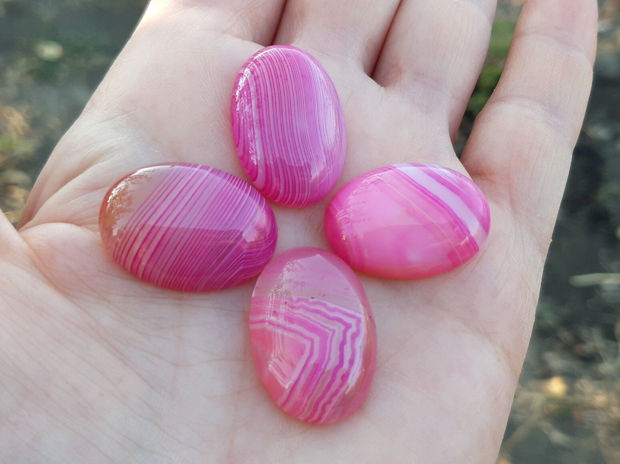 Cabochon agat