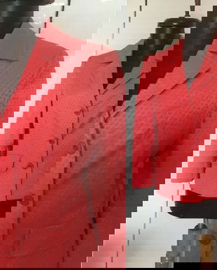 HEINE SACOU ROSU BROCARD BUMBAC