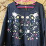 Bluza cu broderie XL