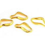 Link metalic, auriu, 30x13 mm