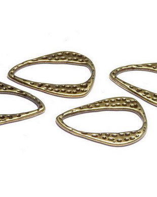 Link metalic, bronz, 27x17 mm