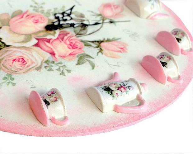 Ceas de perete - romantic roses 0998