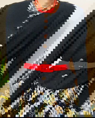 Sacou din in , bavarez, captusit