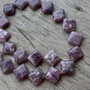 Lepidolit, romb 20 mm (sirag 22 buc)