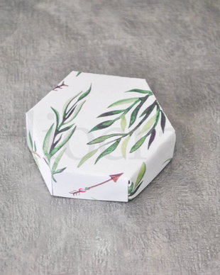 Cutii hexagonale, 2 marimi