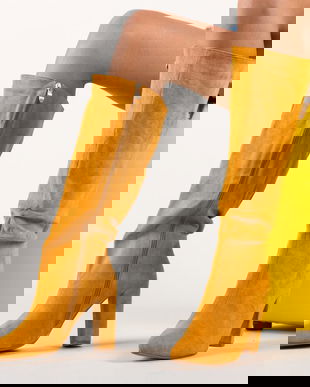 Cizme Magnus Galbene