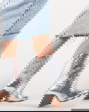 Cizme Lindsey Argintii