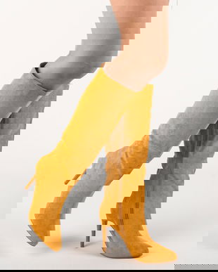 Cizme Villegas Galbene