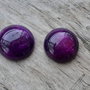 Cabochon agata, 16 mm (2 buc)