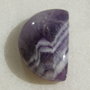 Cabochon ametist chevron aprox 28x18x7 mm