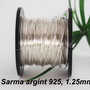 Sarma argint 925, 1.25mm (0.5)