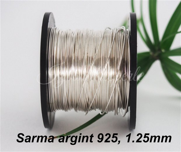 Sarma argint 925, 1.25mm (0.5)