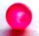 Margele sticla frostep rosu zmeura 8 mm
