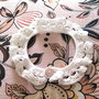 Guleras alb crosetat
